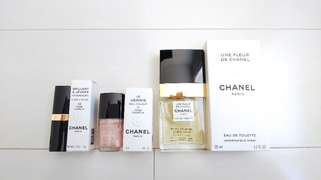 ☆CHANEL 幻の名作 アン フルールドゥ シャネル 3点セット 未使用品☆