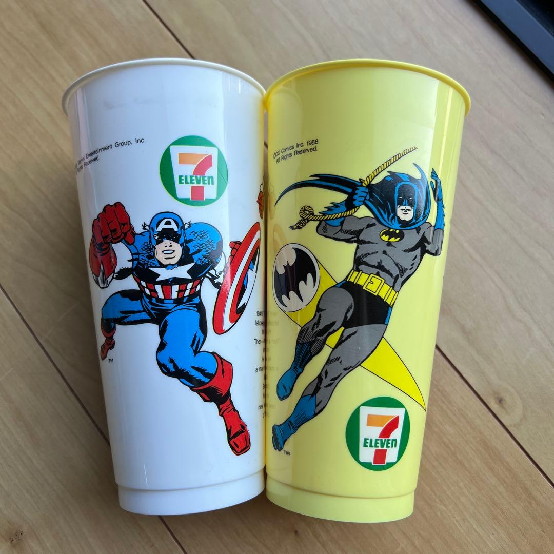 マーベル プラコップ カップ セブンイレブン コカコーラ アメコミ