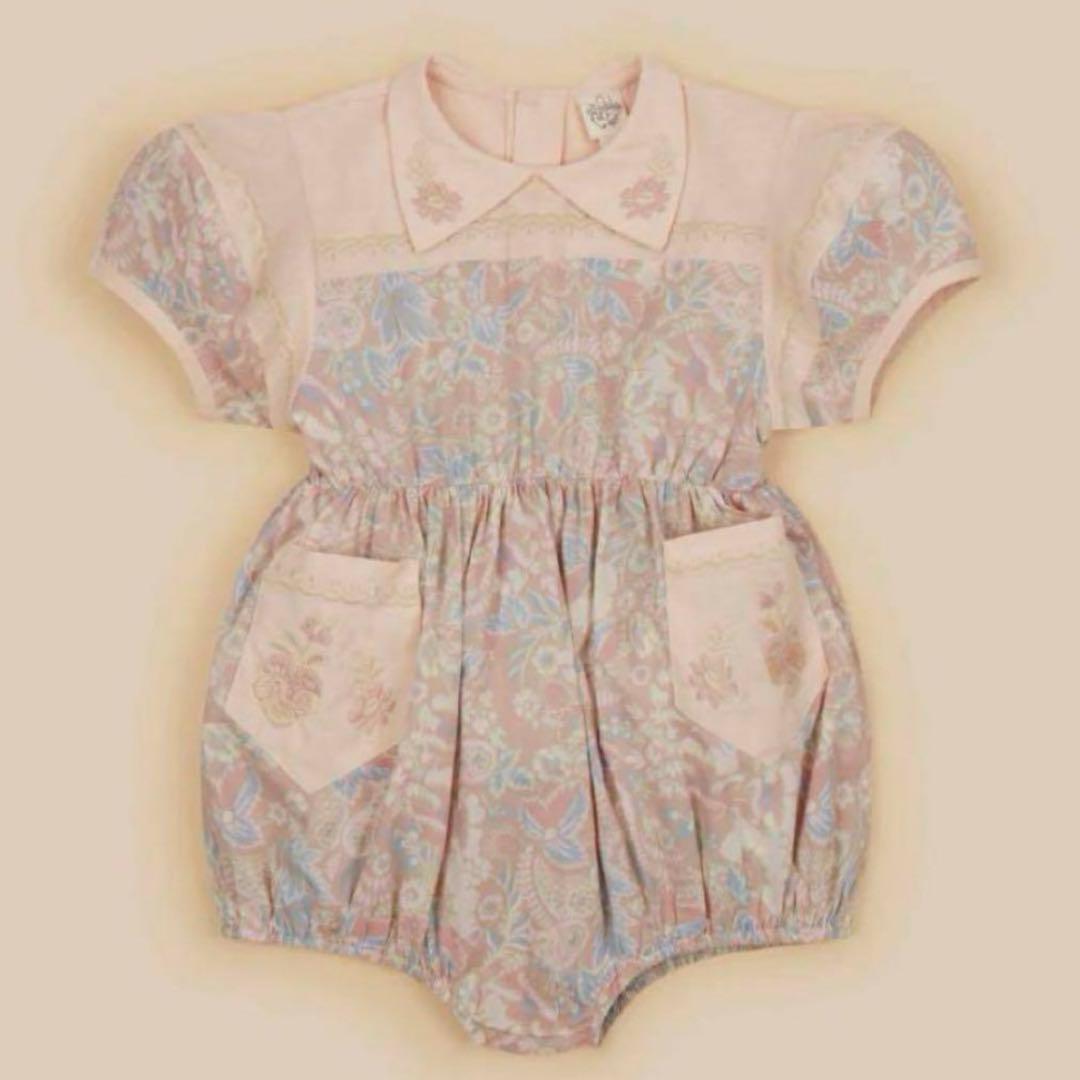 apolina ロンパース（後ろボタン一つなし） apolina ロンパース（後ろボタン一つなし） apolina ロンパース（後ろ