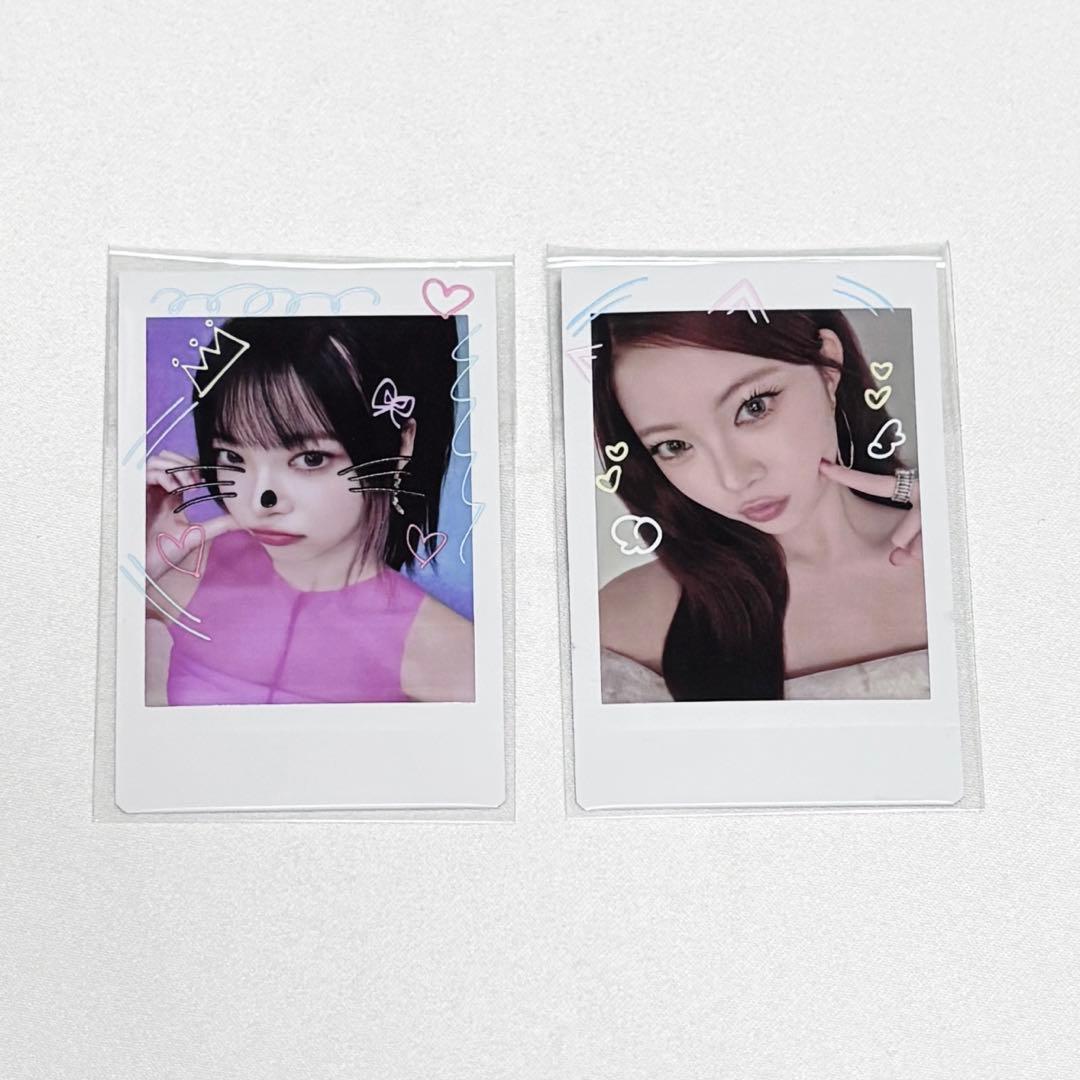 未使用】LE SSERAFIM ☆ウンチェ ☆インスタントフォト ☆スペシャル