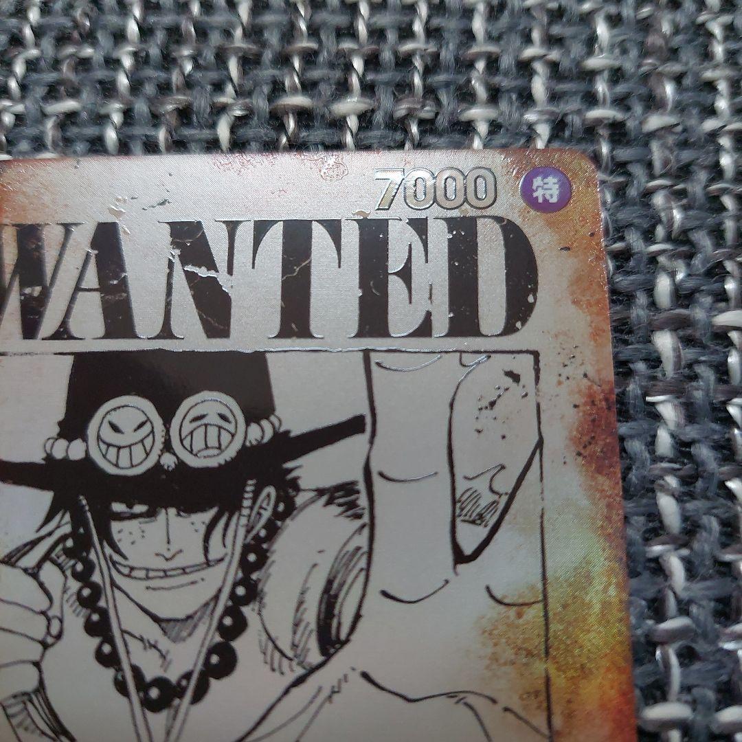 ワンピース カードゲーム ポートガス・D・エース WANTED - メルカリ