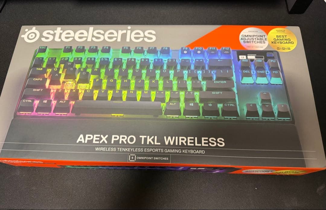 キーボード SteelSeries APEX PRO TKL WIRELESS