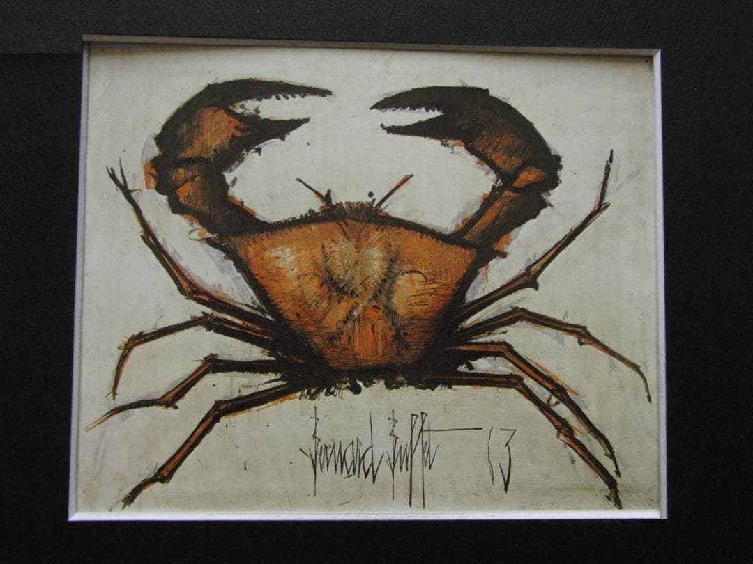 ベルナール・ビュッフェ【LE MUSEUM-Le crabe】
