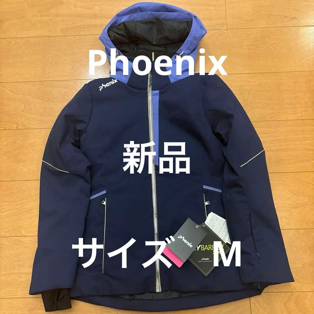 新品 レディース M フェニックス スキージャケット ウェア ネイビー アウター フェニックス phenix Ski Slope Two-piece スキースロープツーピース