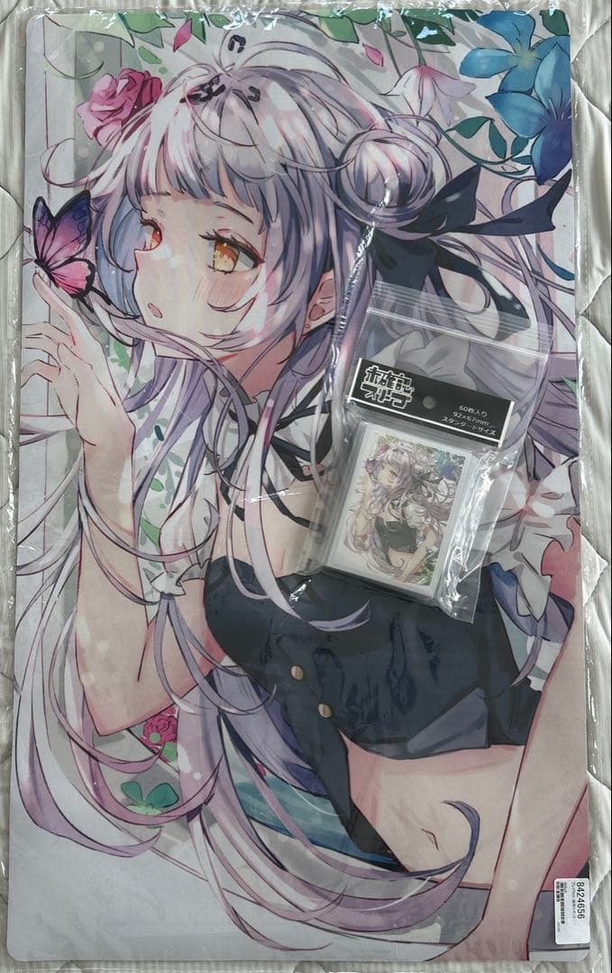 紫咲シオン　スリーブ・プレイマットセット　未確認スリーブ ホロカ　ホロライブ