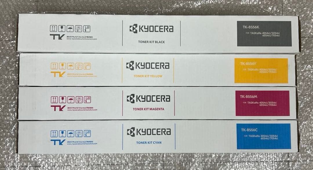 値下げ！京セラ TK-8556 トナーカートリッジ4色セット - メルカリ