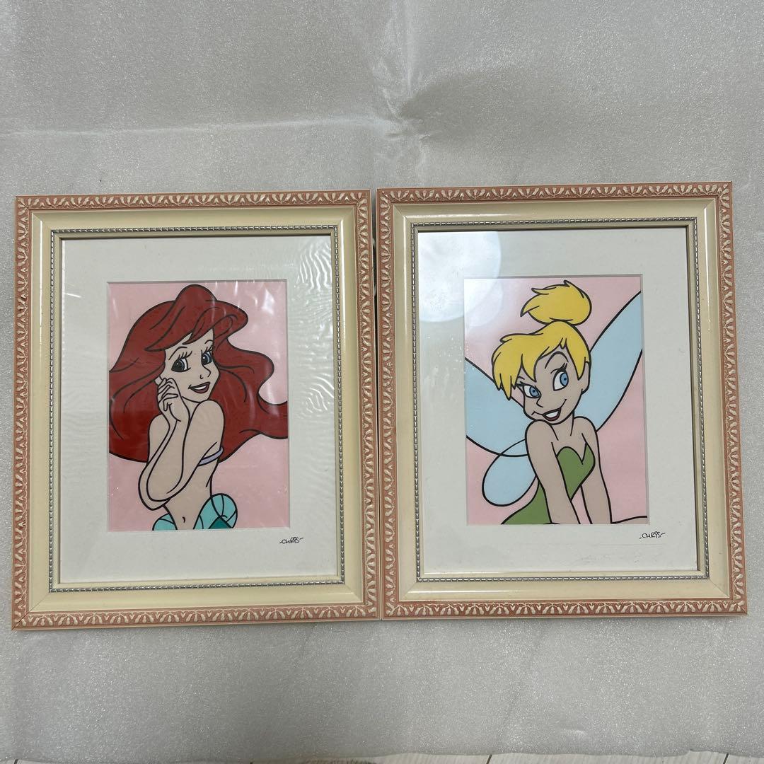 ディズニーセル画 ディズニー セル画「ハヌカー ミッキー&ミニー」額縁2種選択可 展示用