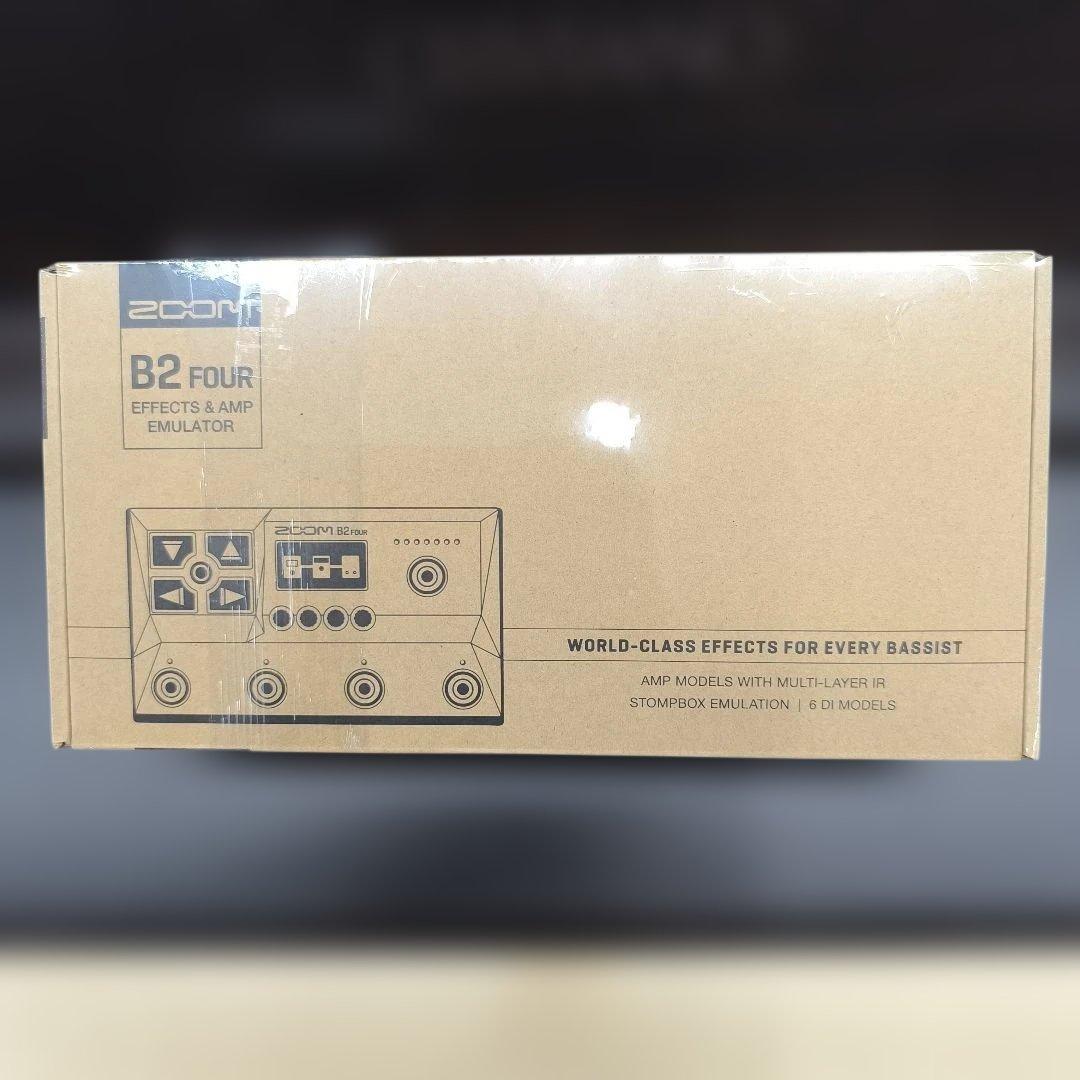 ZOOM B2 FOUR マルチエフェクター ズーム（zoom） ZOOM B2 FOUR ベース用マルチエフェクター