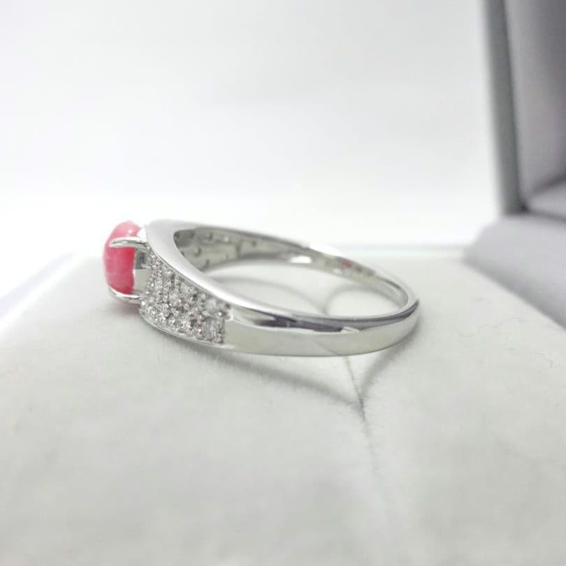 【たか様】コンクパール　ダイヤモンド　リング　0.60ct　0.15ctプラチナ