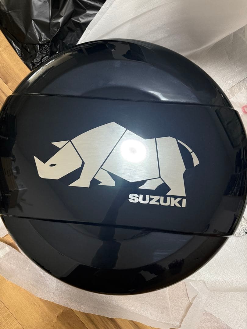 スズキ ジムニーjb64 純正スペアタイヤカバー AC4N サイ表面ハードタイプ