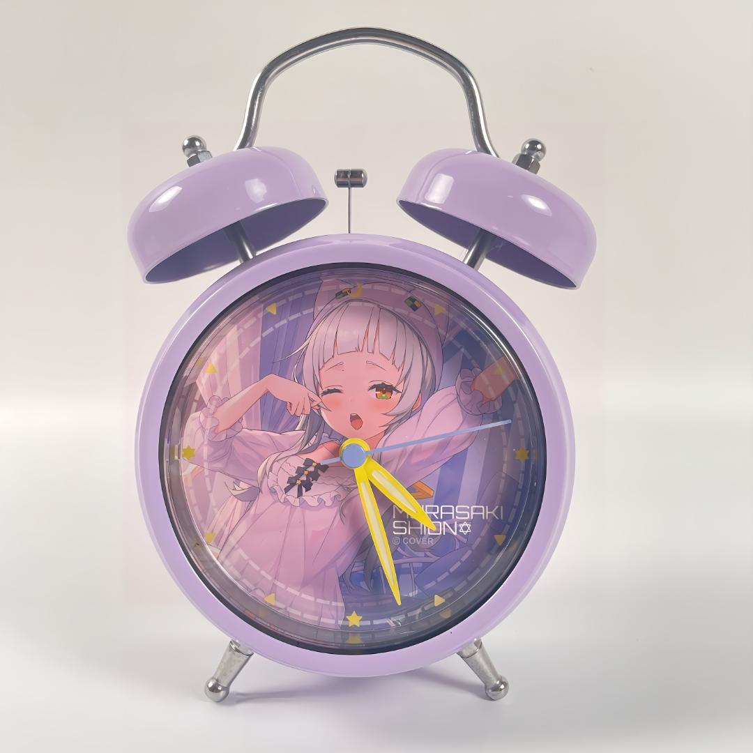 ホロライブ 紫咲シオン 活動三周年記念 ボイス入り目覚まし時計 2