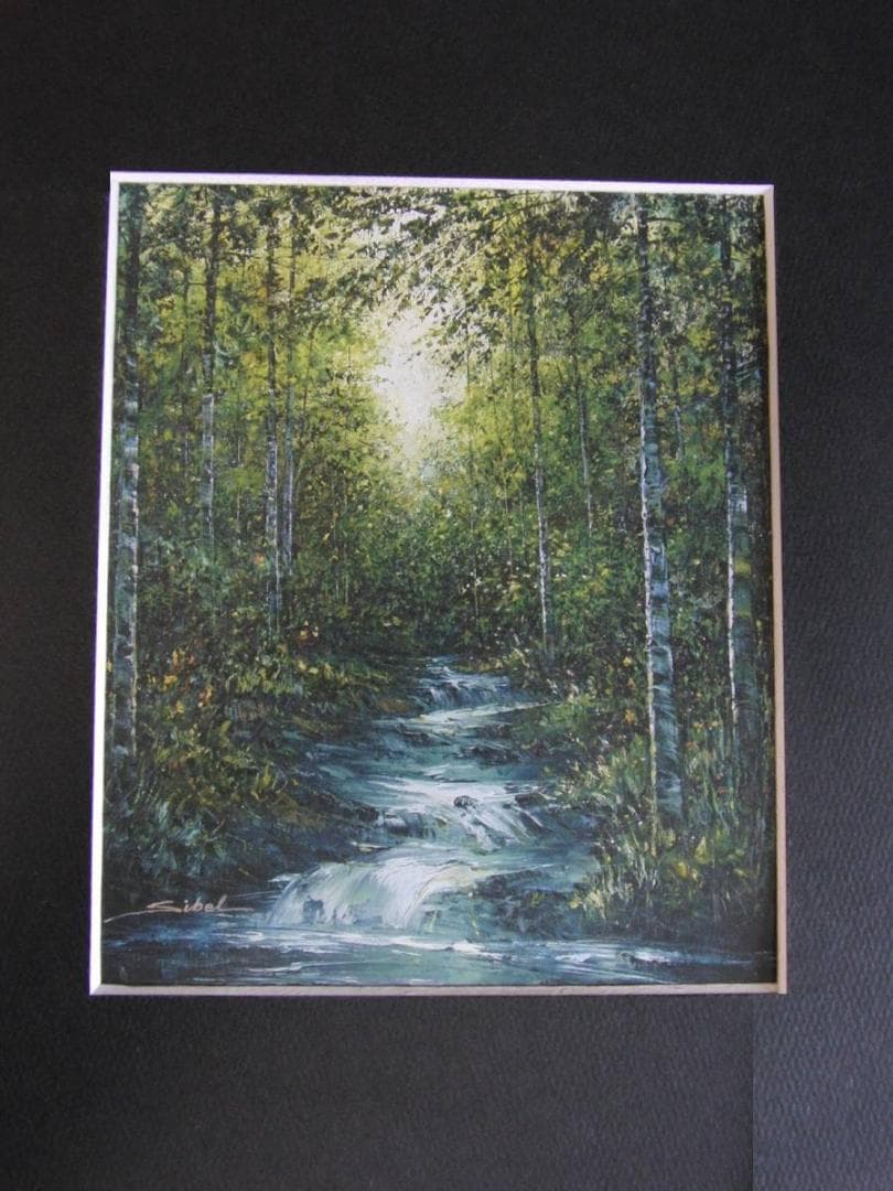 スイベル・ギュレー、【春の交響曲】、希少な額装用画集より、状態良好