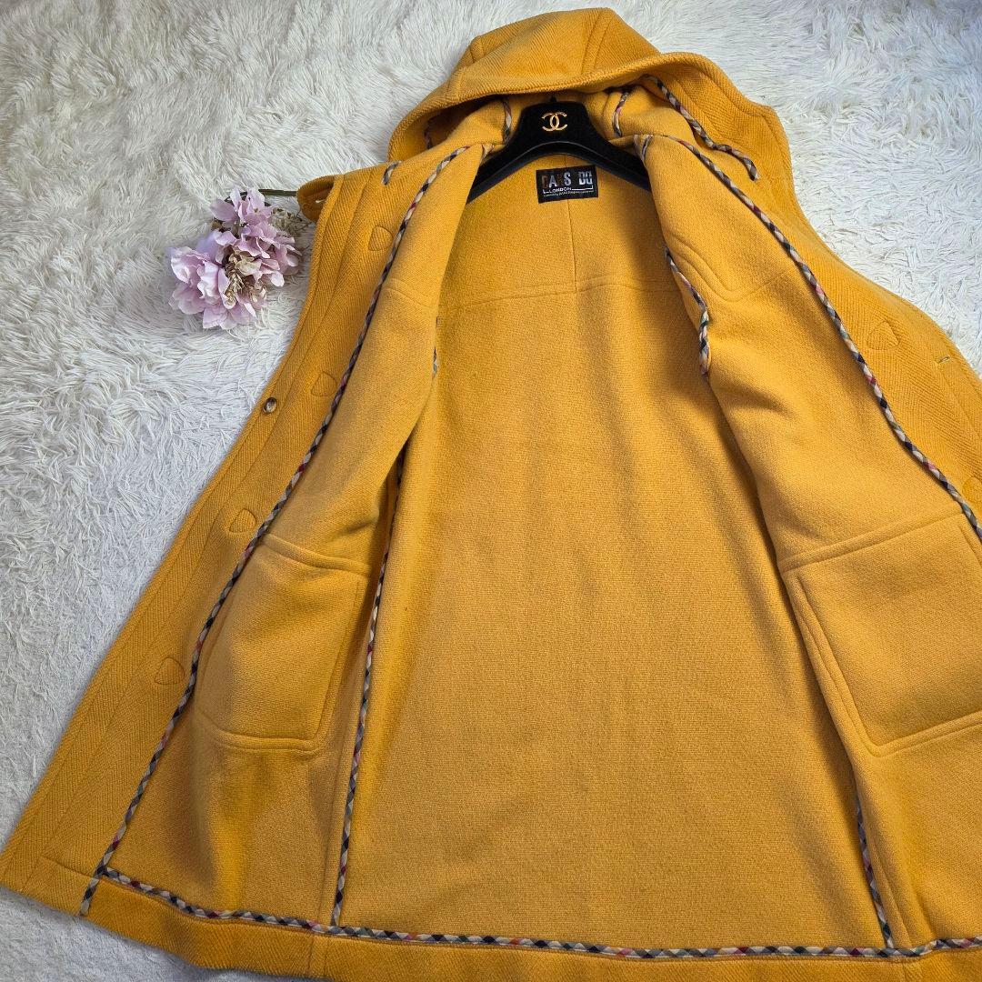 美品 ヴィンテージ DAKS ムーアブルック ダッフルコート ヘリンボーン