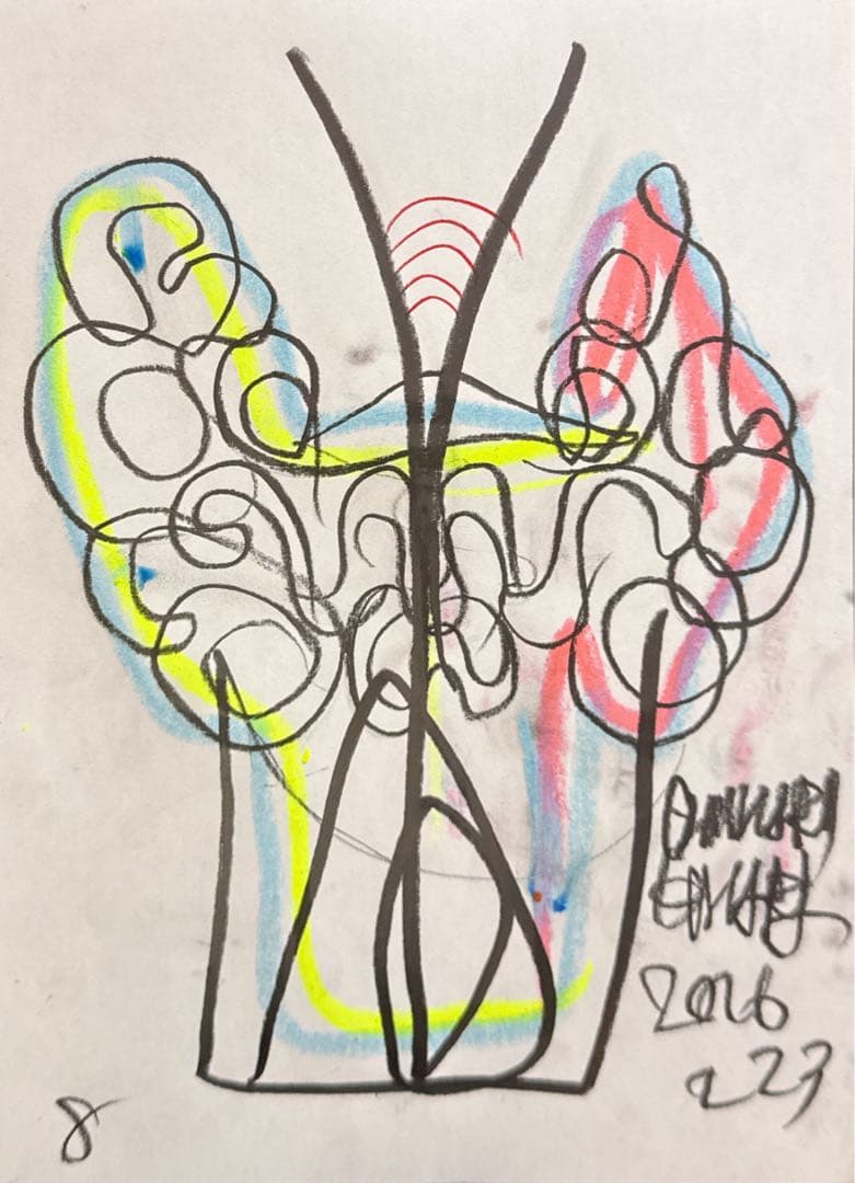 木原千春5分間ドローイング/縄文土器エスキース8 - メルカリ