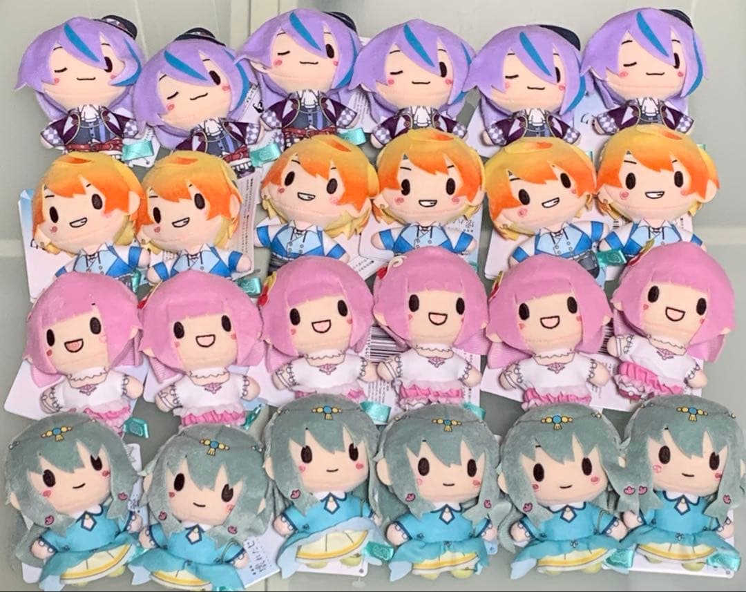 プロジェクトセカイ　プロセカ　ふわぷちマスコット　全4種　24体