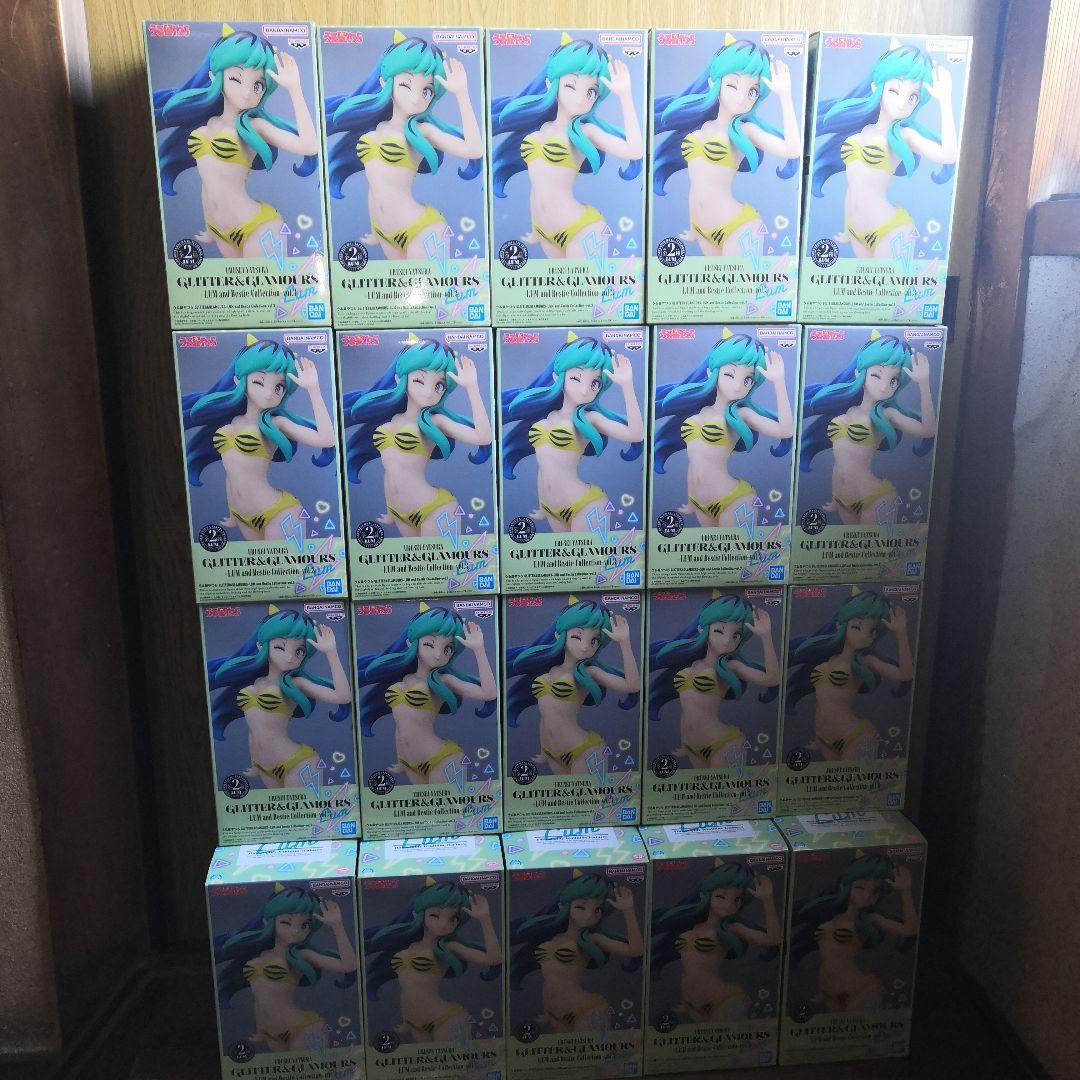 20体セット うる星やつら ラム GLITTER＆GLAMOROUS フィギュア 1体限定】うる星やつら ラム&テン BOX cafe&space Collaboration 1/1