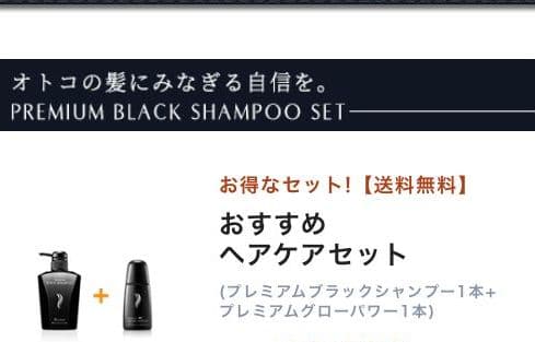 &GINOのシャンプーと育毛剤のセット