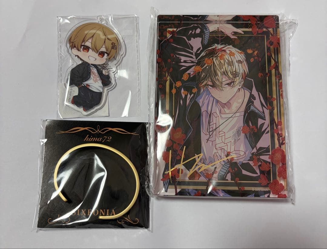 シクフォニ 暇72 誕生日グッズ アクブロ アクキー ブレスレット セット