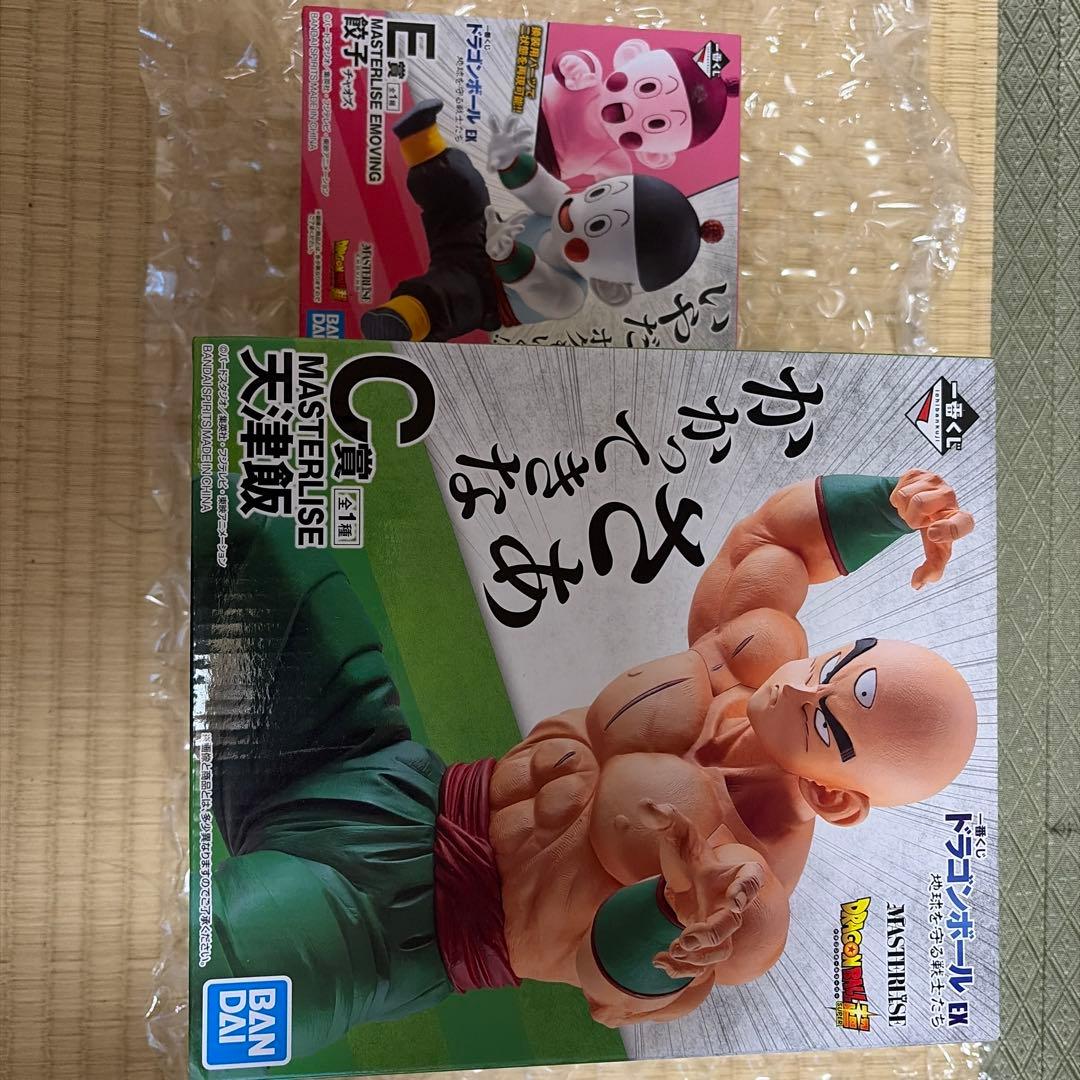 天津飯、餃子　マスターライズフィギュア