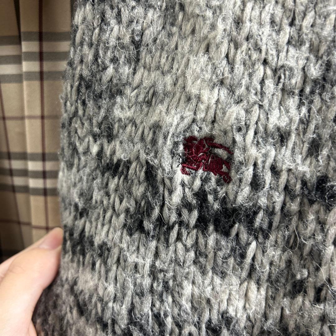 t*5様 BURBERRY BLACK LABEL ジャンパー グレー系