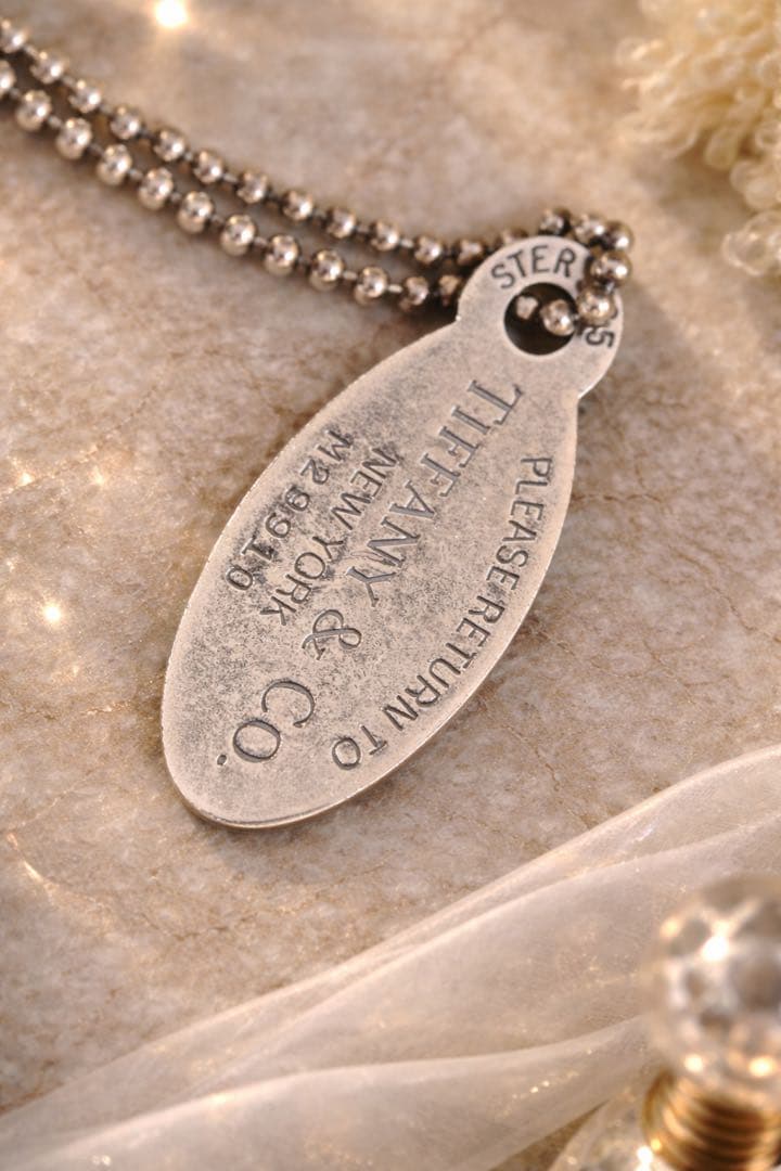 Tiffany ヴィンテージ　ネックレス　ロングチェーンセット