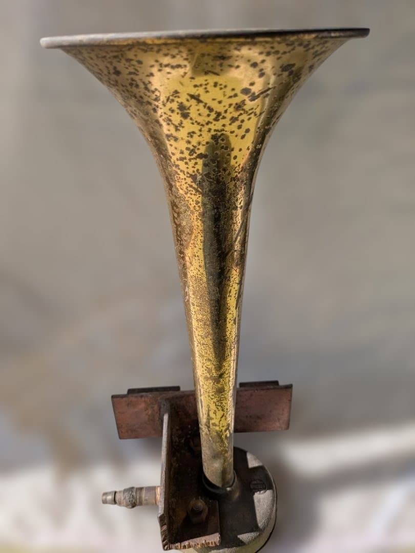 アンティークホーン 日本エアブレーキ株式会社製 Amazon | Saki&Masa クロームメッキ シフレットホーン デコトラ