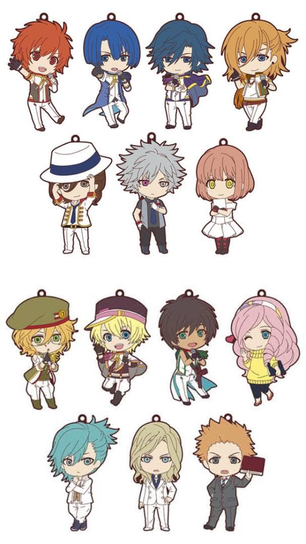 うたのプリンセスさま ねんどろいどぷらす ラバーストラップ BOX 01 02