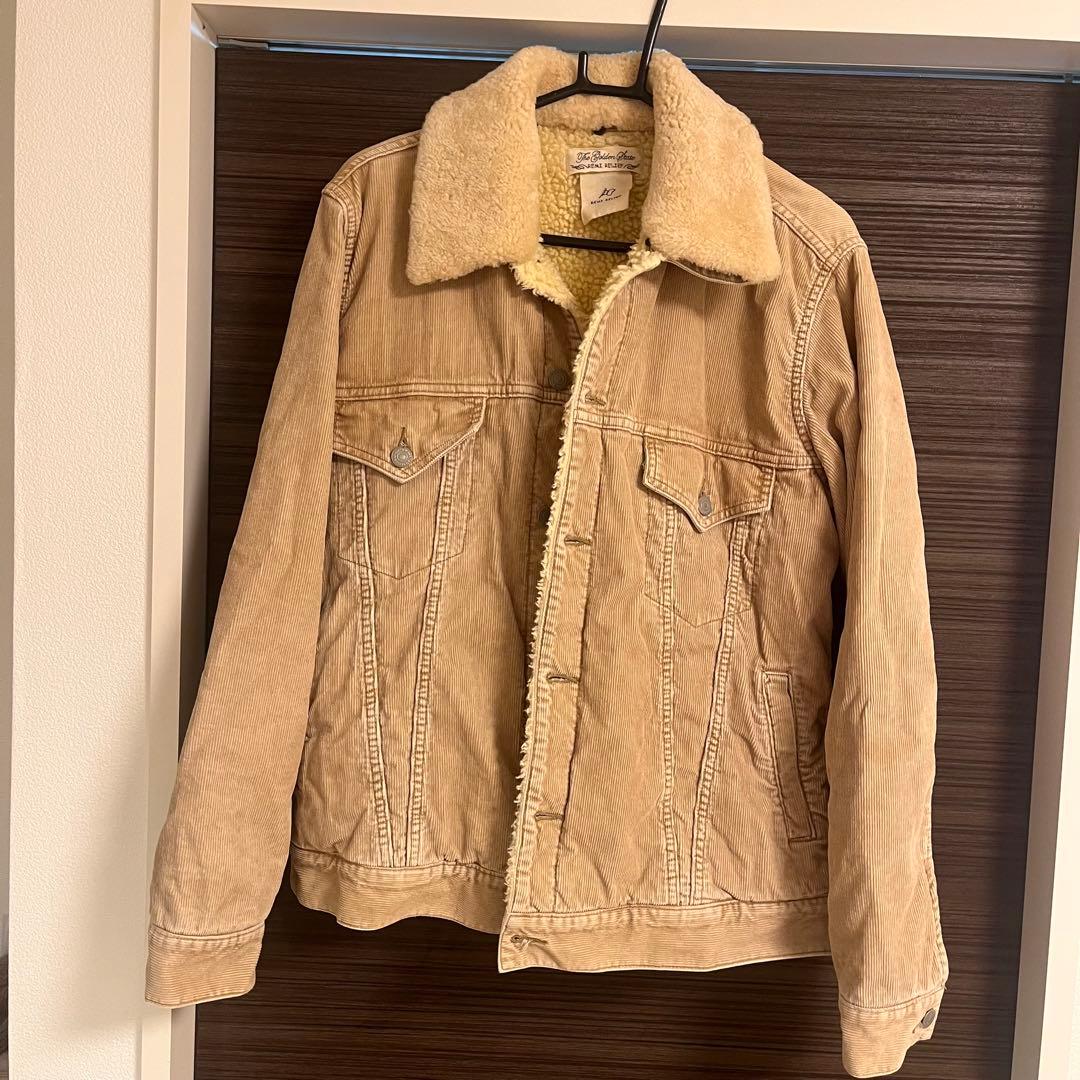 お値下げしました‼️レミレリーフ　コーデュロイ　ジャケット　ベージュ　L