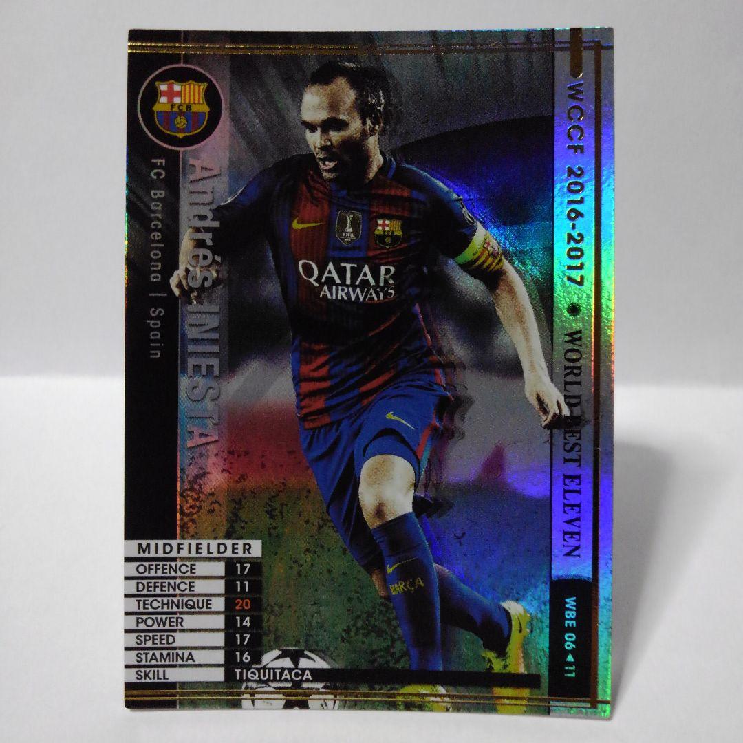 WBE イニエスタ ティキタカ バルセロナ スペイン WCCF PANINI - メルカリ