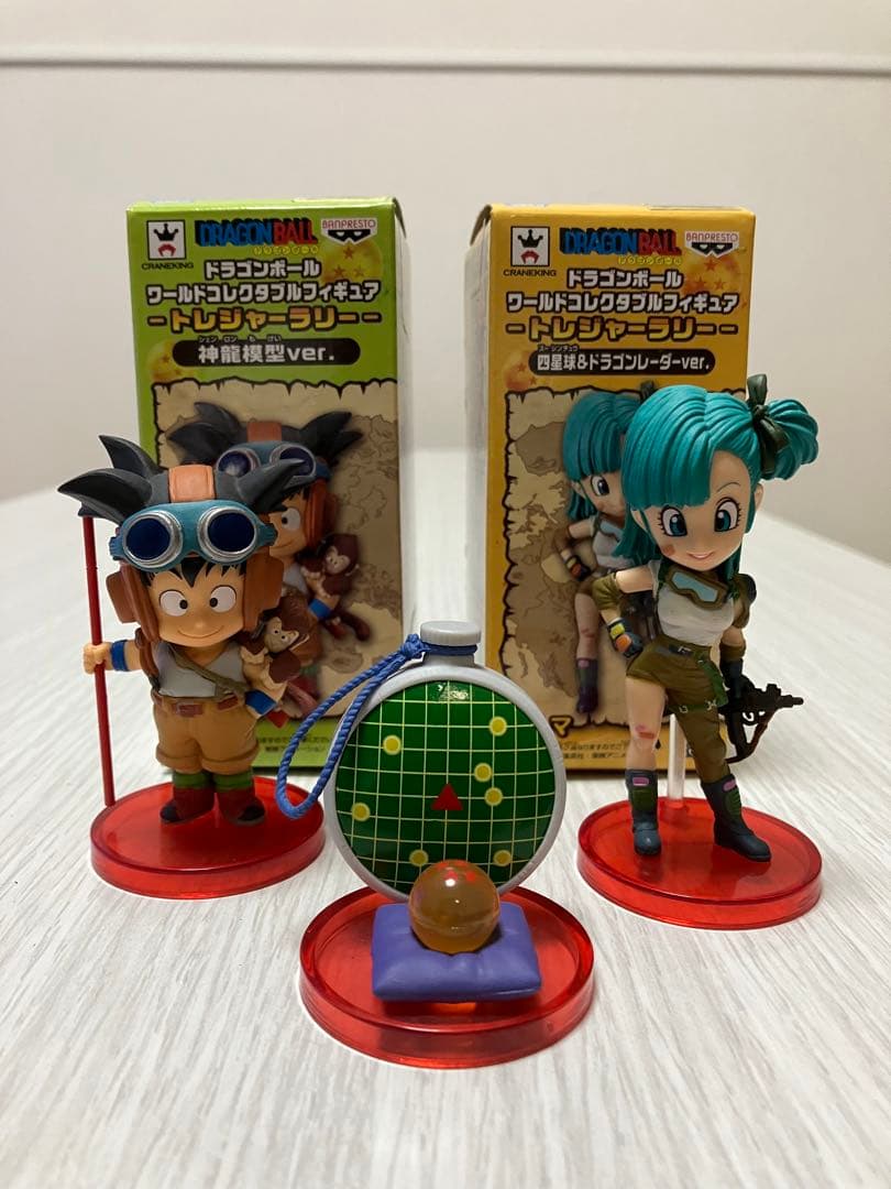 ドラゴンボール トレジャーラリー ワーコレ 悟空＆ブルマ＆ドラゴン