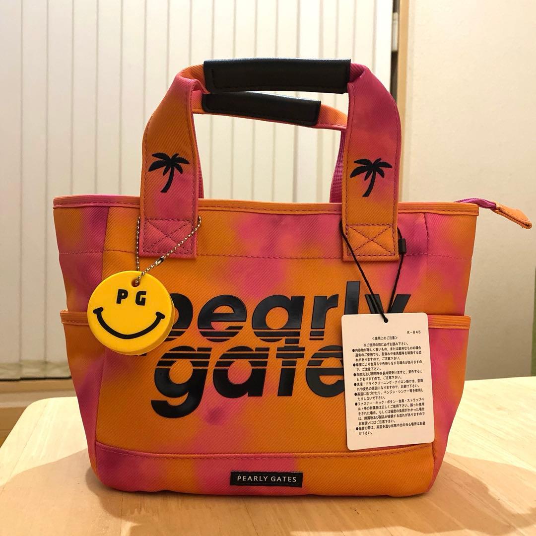 パーリーゲイツ☆新品 ラスト1点 ニコちゃん タイダイ柄 カートバッグ