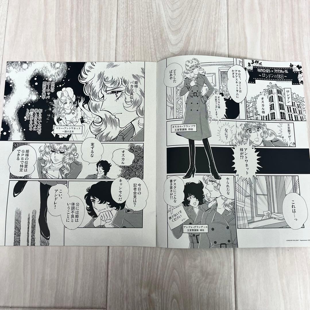 Q*o様 ベルサイユのばら　冊子　非売品　アクアスキュータム　コラボ　特別漫画
