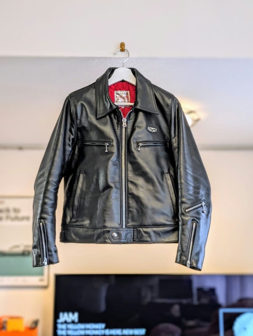 ルイスレザーズ　ドミネーター タイトフィット ホースハイド　38『極美品』 Lewis Leathers（ルイスレザー） ホースレザー ドミネーター タイト