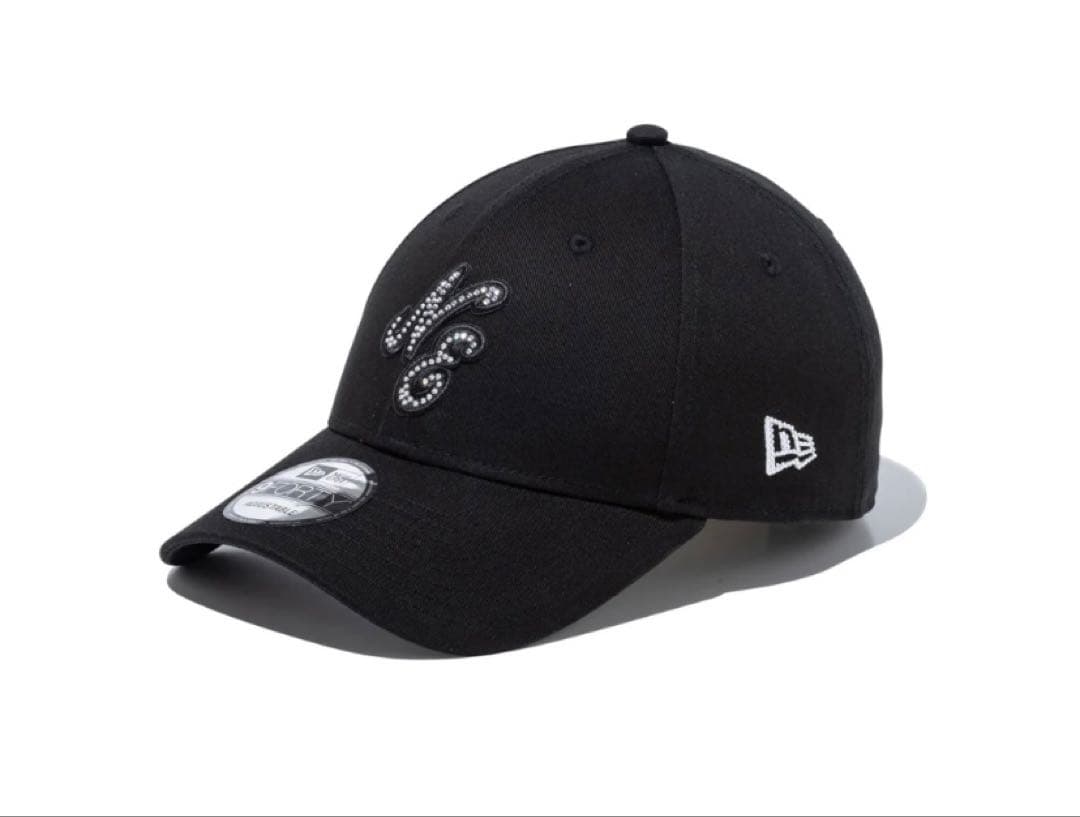9FORTY Rhinestone クラシックロゴ ブラック