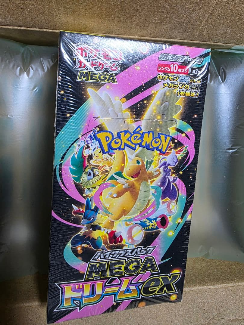 MEGA ドリームEX 新品 未開封 シュリンク付き1BOX