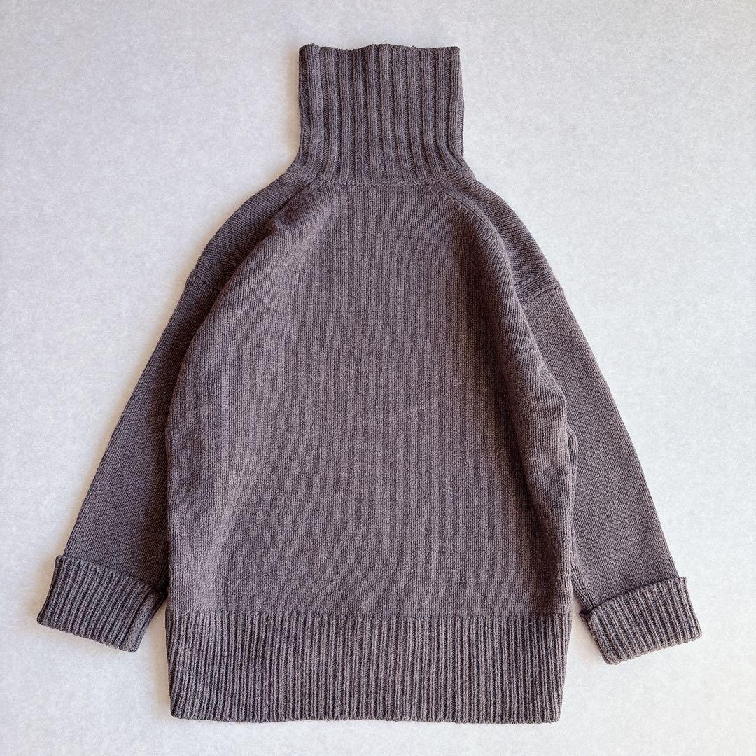 美品☆ギャルリーヴィー｜定価3万 ファインウール ハイネックプル