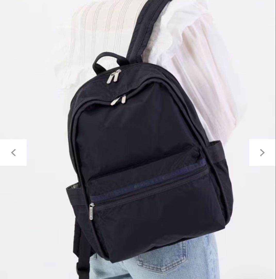 未使用品✨レスポートサック リュックサック 大容量 ディープシーブルー DAILY BACKPACK/ディープシーブルー / LeSportsac | ファッション通販