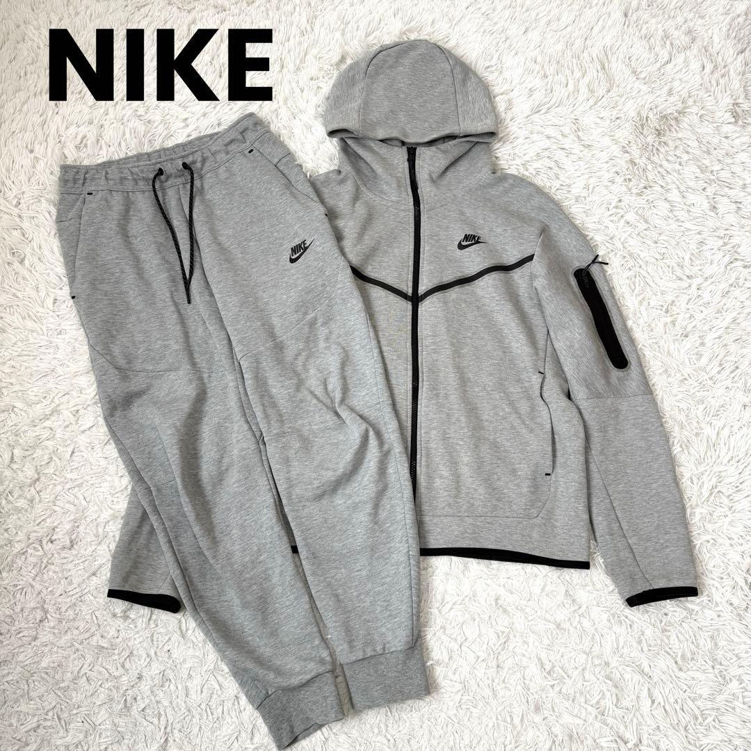 入手困難✨】ナイキ テックフリース セットアップ グレー 上L 下S 廃盤
