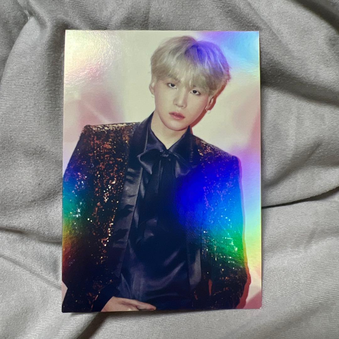 BTS WINGS FINAL ミニフォト ホログラム　レア　ユンギ　SUGA