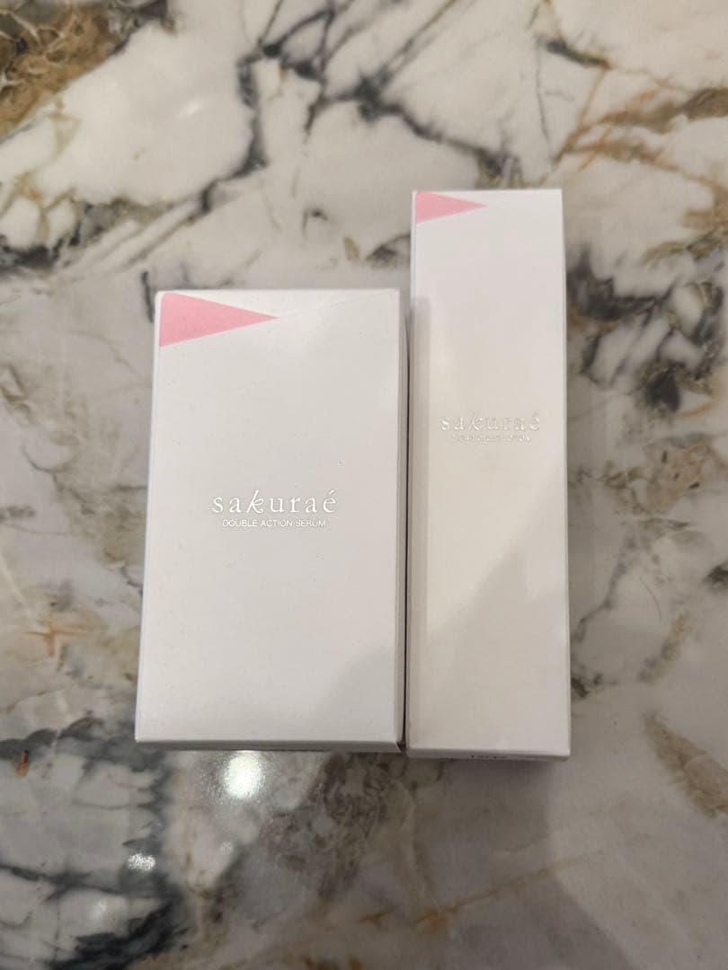 サクラエ　ダブルアクションセラム　クリアサイクルローション　セット　化粧水　美白