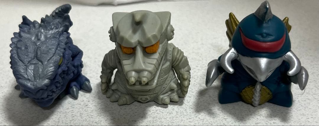 ゴジラ　指人形　怪獣集　東宝　BANDAI