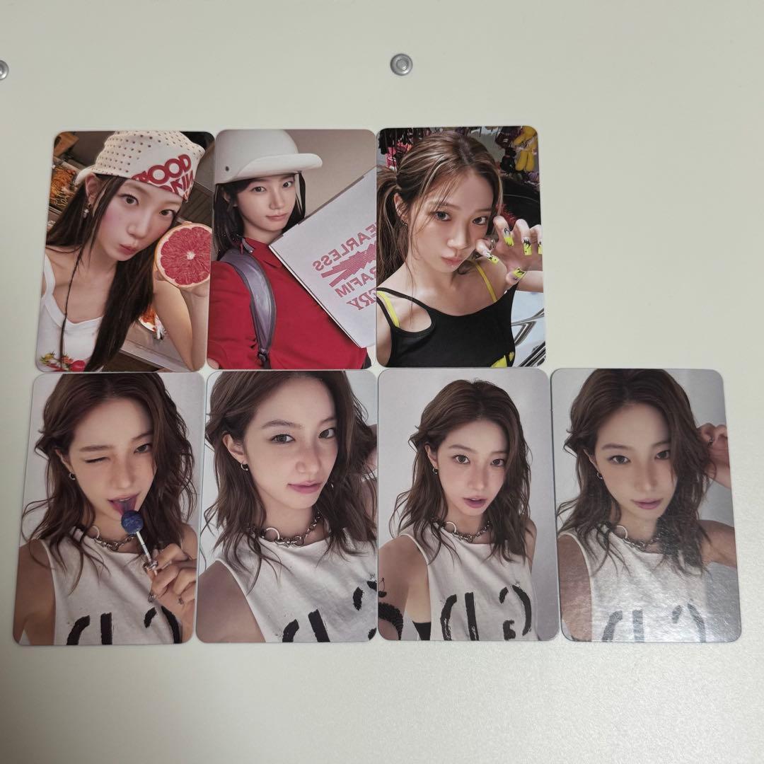 LESSERAFIM ルセラ SPAGHETTI 封入トレカ コンプ カズハ - メルカリ