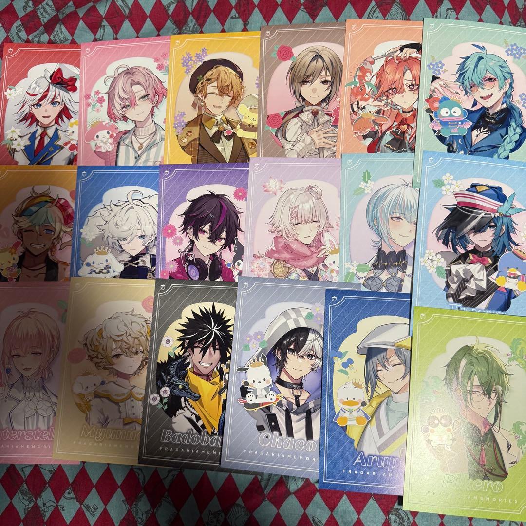 フラガリアメモリーズ 特典 ポストカード 全18種セット