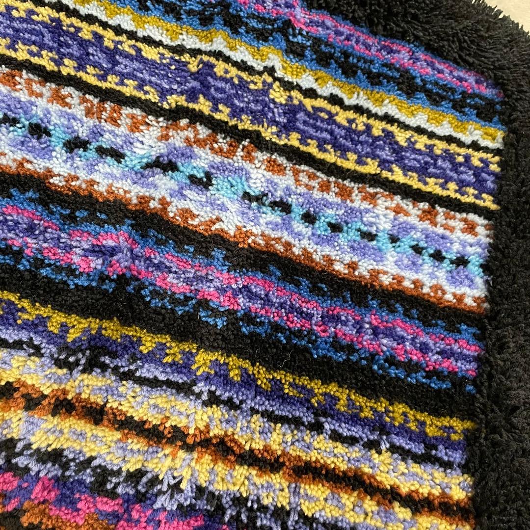 MISSONI ミッソーニ バスマット ボーダー 総柄 マルチカラー カラフル