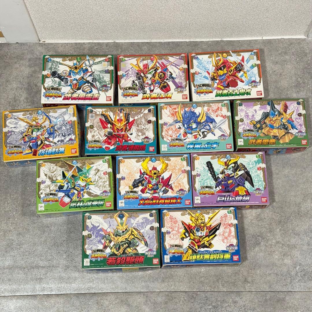 ☆ SDガンダム BB戦士 SD戦国伝 風林火山編 プラモデル 12体セット