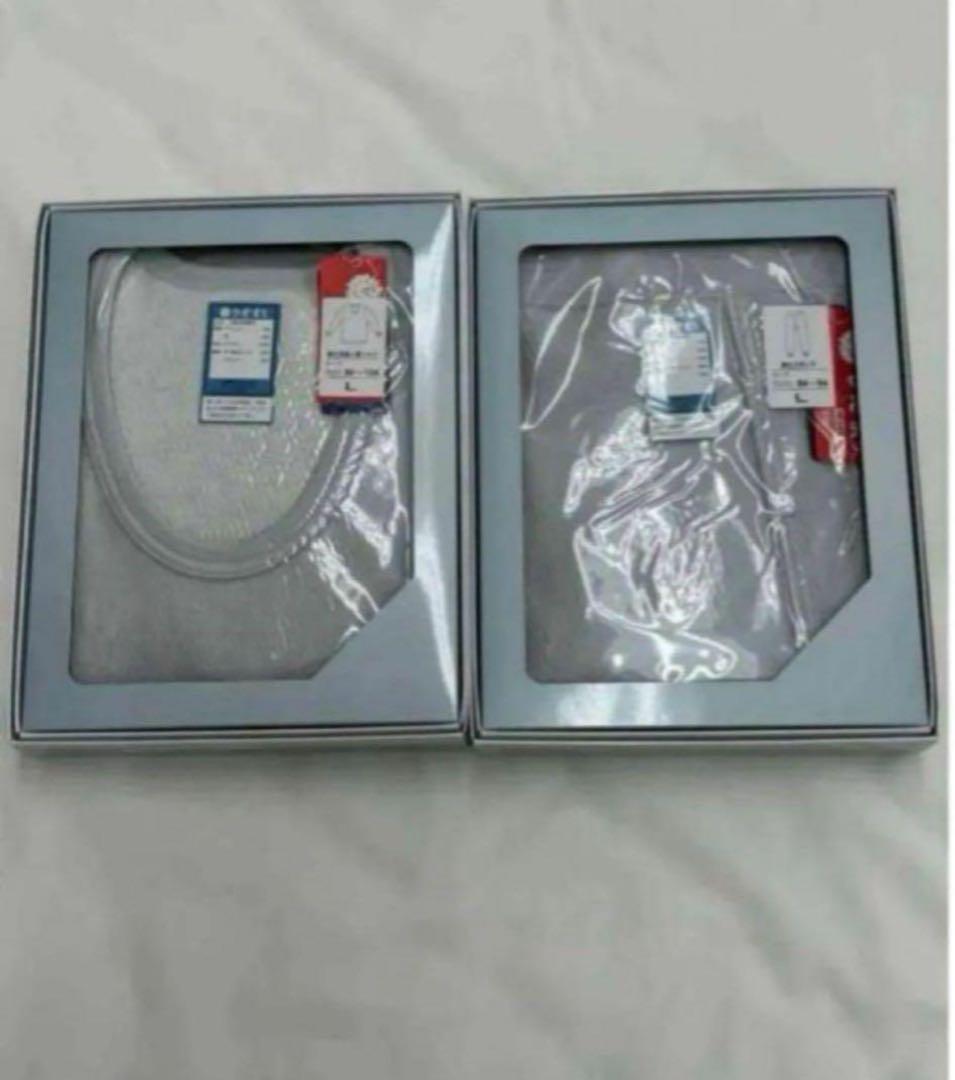 ☆紳士Lサイズ☆ひだまり肌着　紳士Lサイズ上下セット【ラビセーヌ】