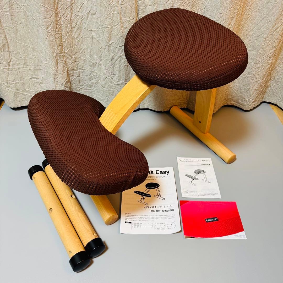 極美品 バランスイージー 専用カバー キャスター付き足 説明書 付き