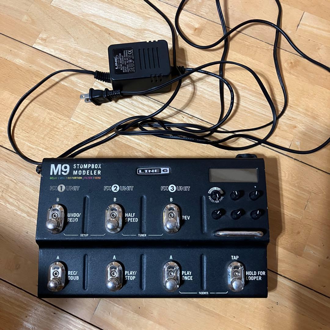 LINE6 M9 Stompbox Modeler アダプター付