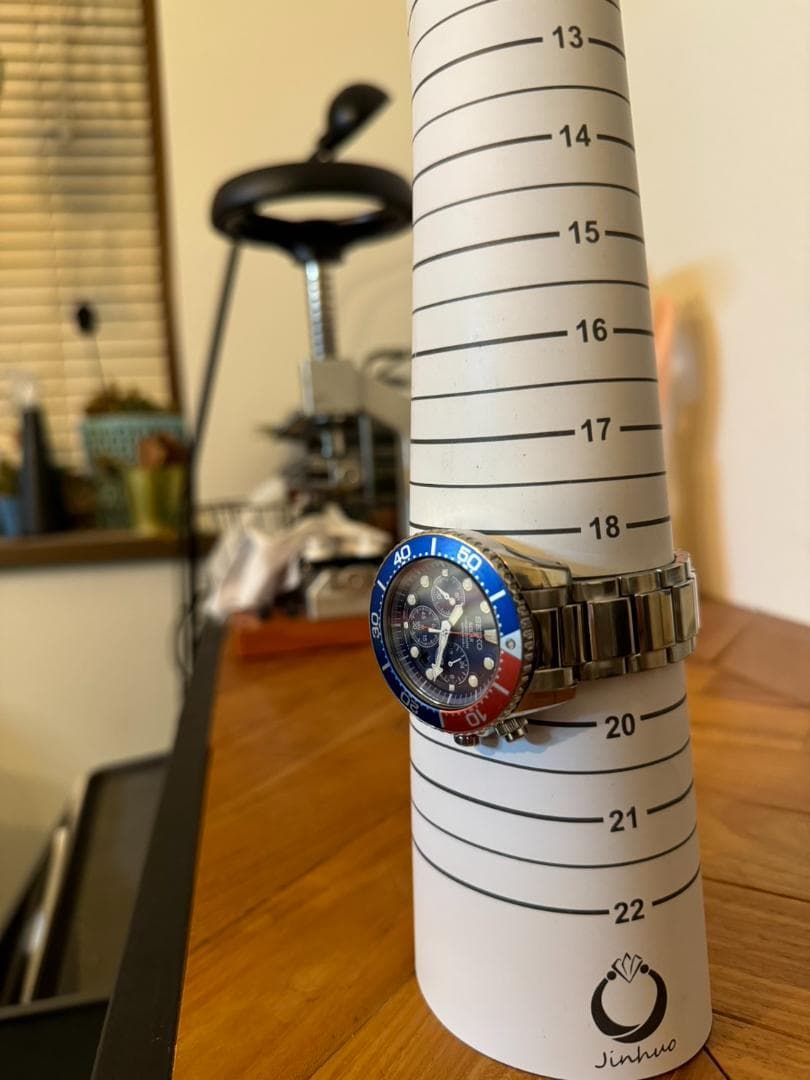 SEIKO セイコー SOLAR ダイバーズ クロノグラフ 大人気 ペプシカラー