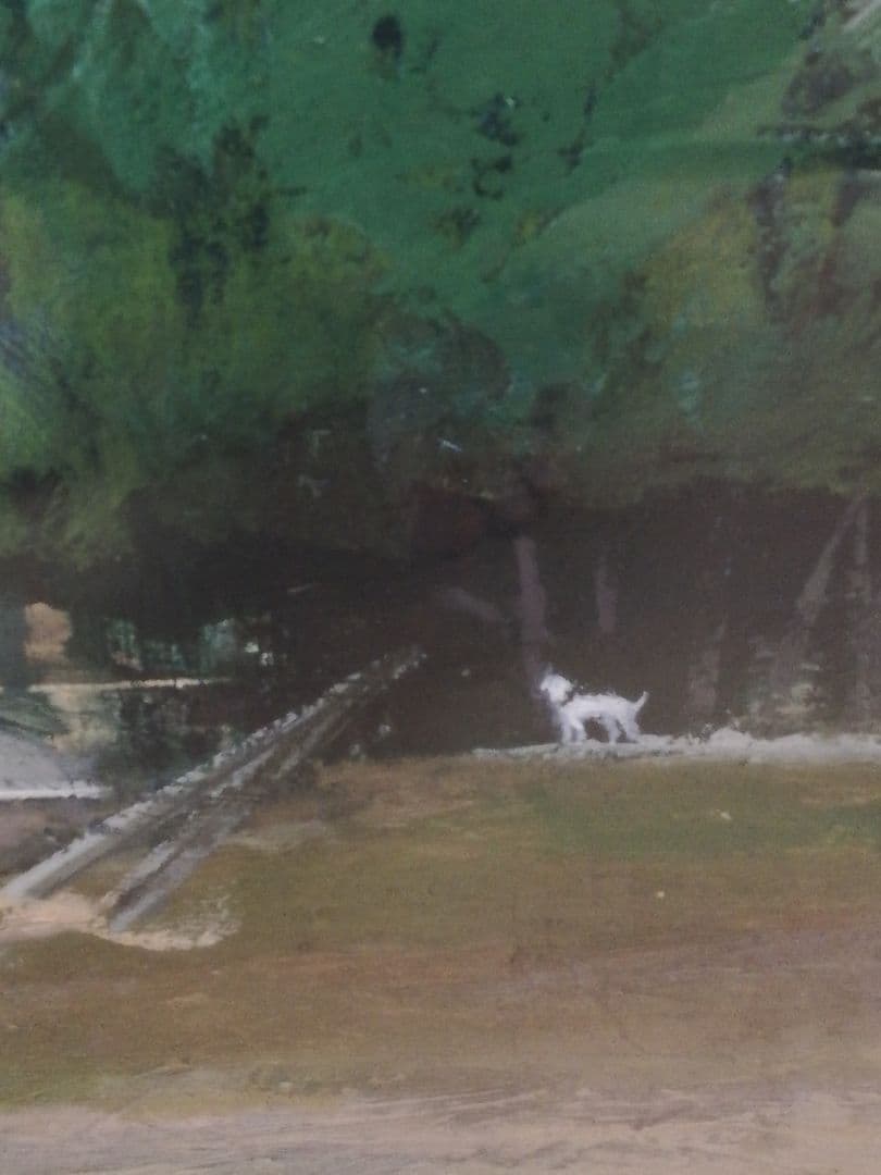 期間限定発送❢※ 松本恵行（まつもとしげゆき）作 油画「海の見える